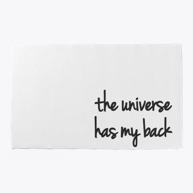 the universe has my back